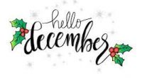 December is upon us! If you would like to see what fun we have planned for the month of December, click here:  December 2023 Calendar  